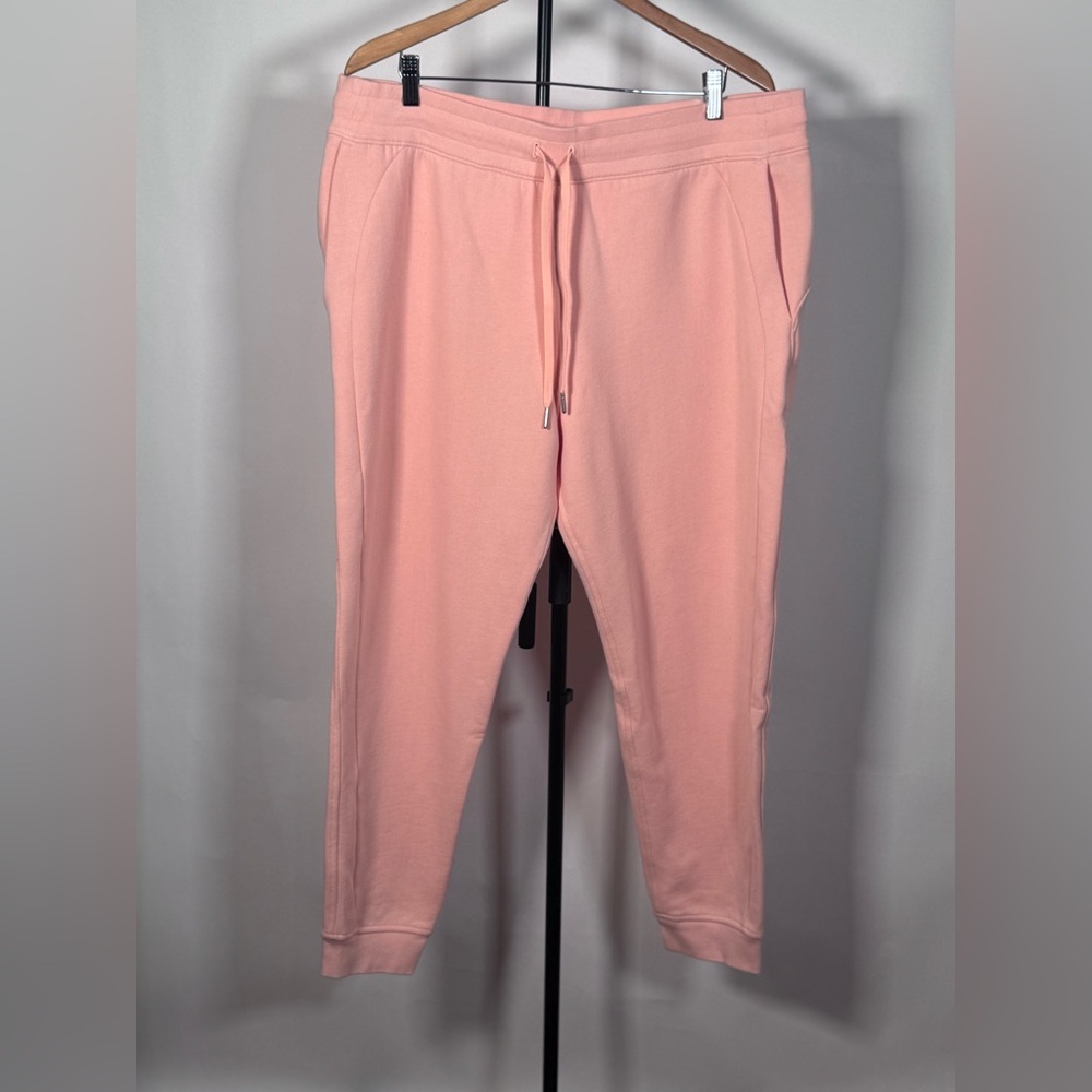 NWOT Lululemon Scuba High-Rise Jogger Peach Satin - Picture 5 of 7